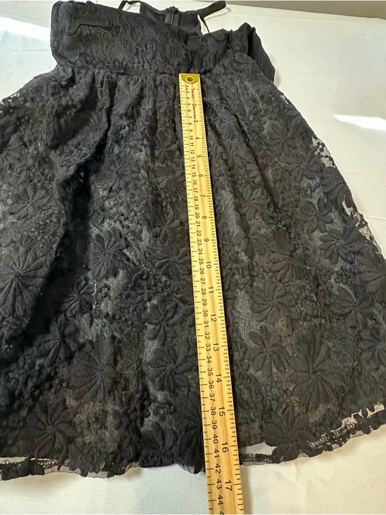 Lush Black Lace Halter Dress - Picture 5 of 8